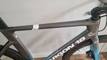 Used Argon 18 Nitrogen Disc Ultegra Di2 2020 2020 Road & Gravel, Light Gray — image 3 of 10