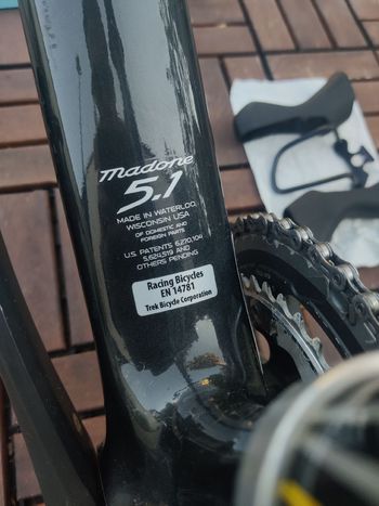 Used Trek Madone Shimano Ultegra 2009 Road & Gravel, Schwarz — image 7 of 8