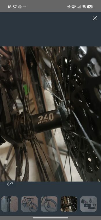 Used Scott Spark RC Team Issue AXS 2022 2022 Mountainbike, Black, 29 — image 3 of 7