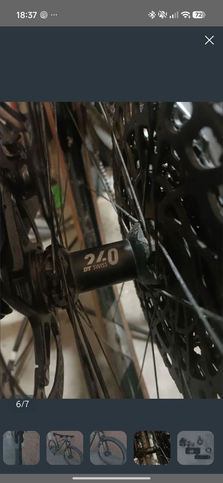 Used Scott Spark RC Team Issue AXS 2022 2022 Mountainbike, Black, 29 — image 3 of 7