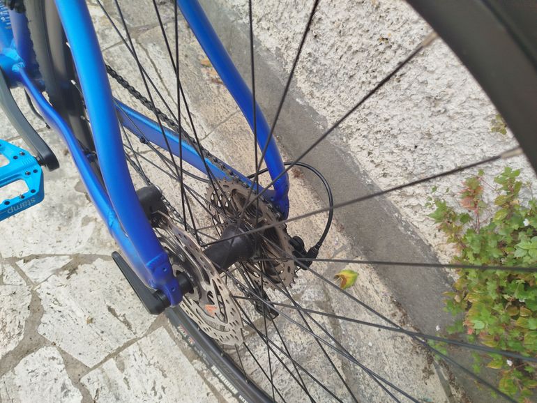 Used Merida SILEX 400 2023 2023 Road & Gravel, Blu — image 7 of 9