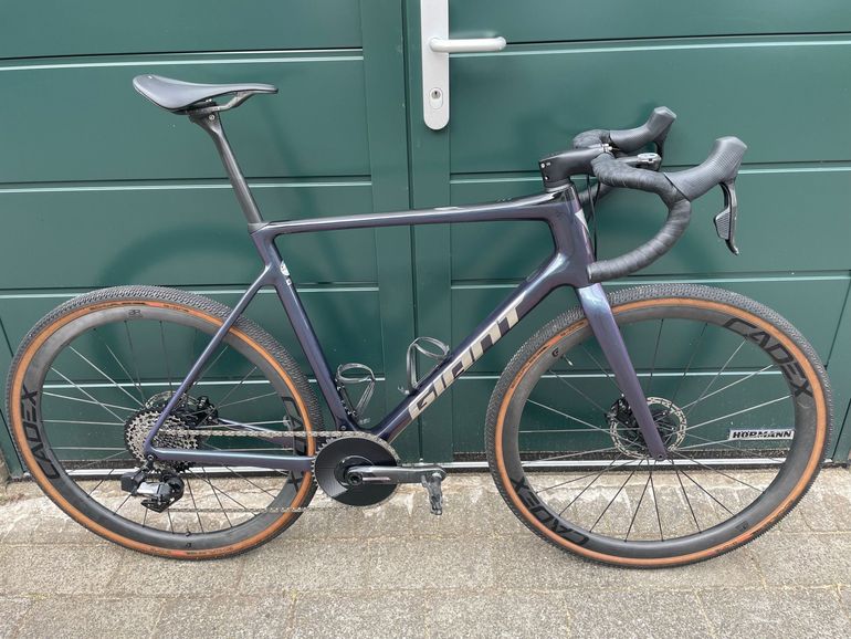 Used Giant TCX Advanced Pro 0 2024 2024 Road & Gravel, Blue — image 1 of 15