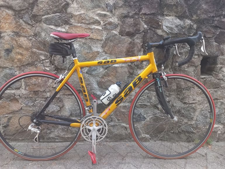 Used sab Sab Custom Campagnolo Veloce 2002 Road & Gravel, Orange — image 1 of 4