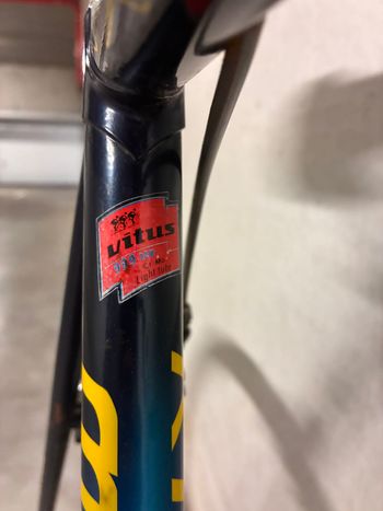 Used Martelly CR.MO Vitus 999 (new) 1990 Road & Gravel, Blue — image 9 of 18
