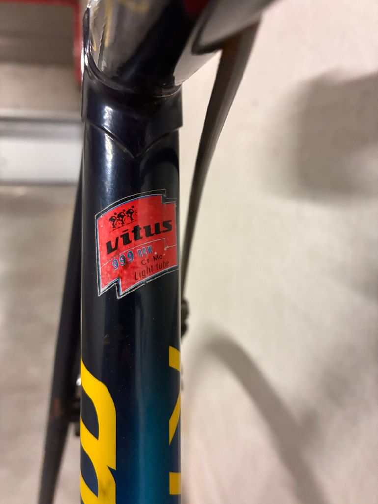Used Martelly CR.MO Vitus 999 (new) 1990 Road & Gravel, Blue — image 9 of 18