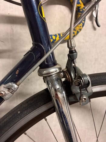 Used Martelly CR.MO Vitus 999 (new) 1990 Road & Gravel, Blue — image 17 of 18