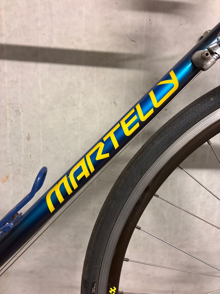Used Martelly CR.MO Vitus 999 (new) 1990 Road & Gravel, Blue — image 6 of 18