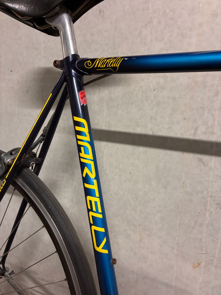 Used Martelly CR.MO Vitus 999 (new) 1990 Road & Gravel, Blue — image 8 of 18