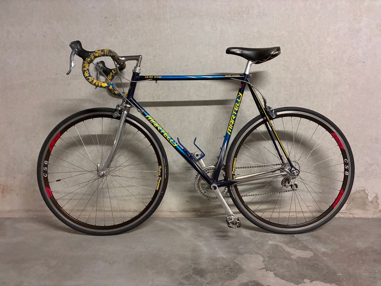 Used Martelly CR.MO Vitus 999 (new) 1990 Road & Gravel, Blue — image 2 of 18