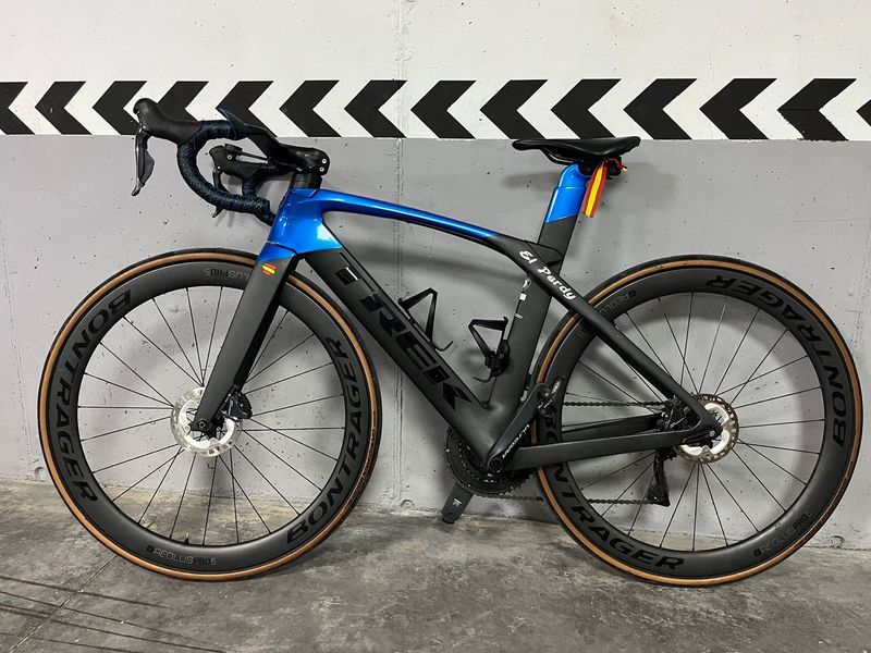 Gebrauchtes Trek Madone SL 7 2021 2021 Road & Gravel, Blau — Bild 3 von 9
