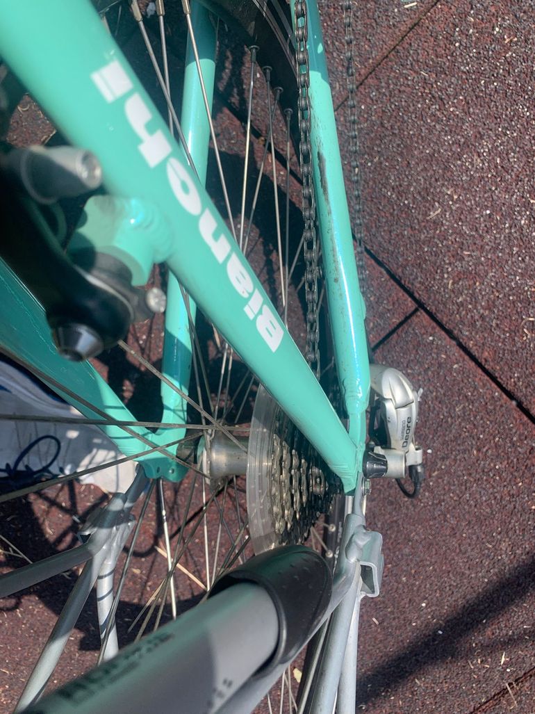 Used Bianchi Spillo Shimano Deore Urban, Green — image 25 of 30