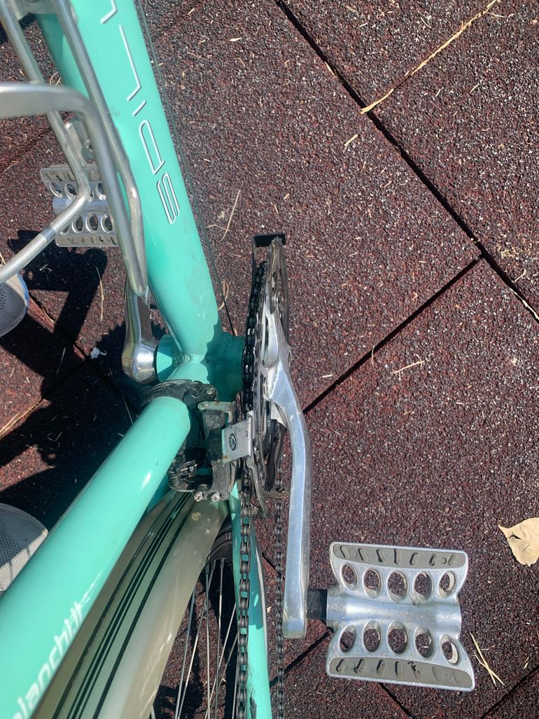 Used Bianchi Spillo Shimano Deore Urban, Green — image 26 of 30