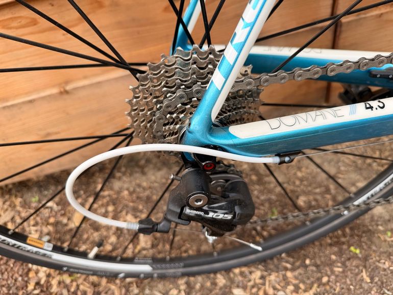 Used Trek Domane 4.3 Compact 2014 2014 Road & Gravel, Blue — image 2 of 24