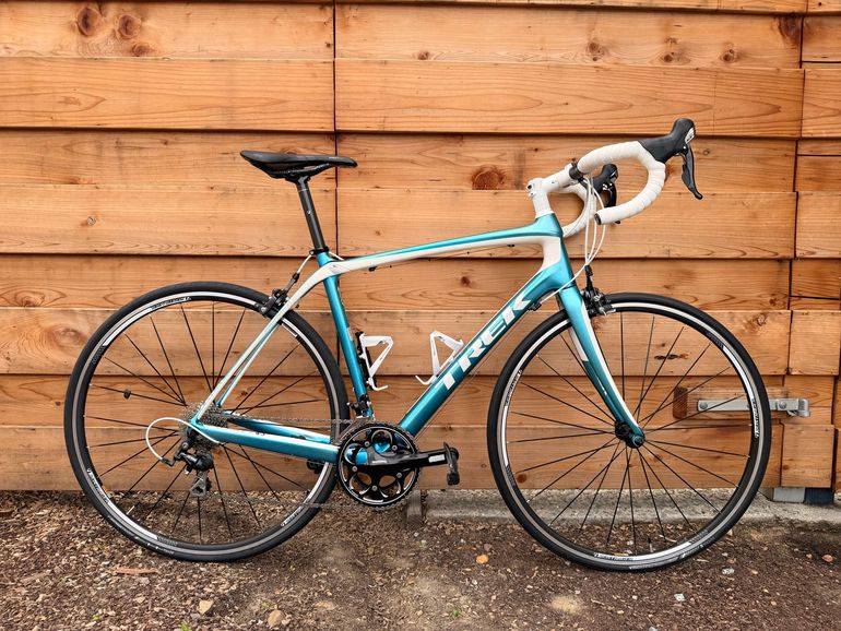 Used Trek Domane 4.3 Compact 2014 2014 Road & Gravel, Blue — image 1 of 24