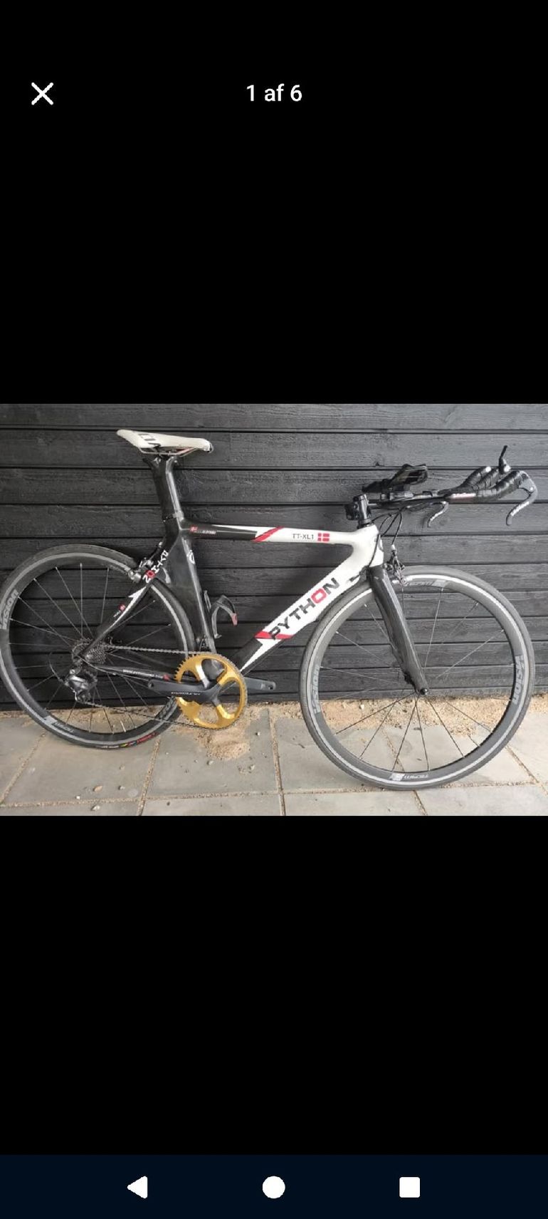 Used Python Python Custom Shimano 105 2012 Road & Gravel, Black — image 1 of 4