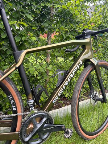 Used Seraph Seraph Custom Shimano Ultegra Di2 2025 Road & Gravel, Green — image 5 of 15