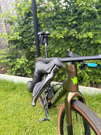 Used Seraph Seraph Custom Shimano Ultegra Di2 2025 Road & Gravel, Green — image 10 of 15