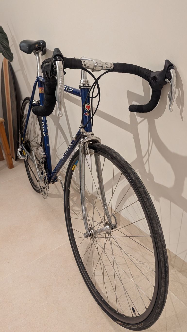 Used De Rosa De Rosa Professional SLX 1992 Road & Gravel, Blue — image 4 of 26