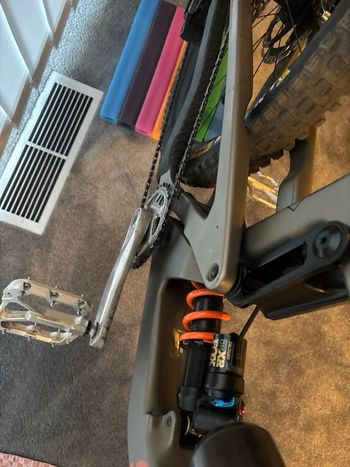 Used Santa Cruz Megatower Sram Eagle Transmission XX SL 2023 Mountainbike, Orange — image 7 of 10