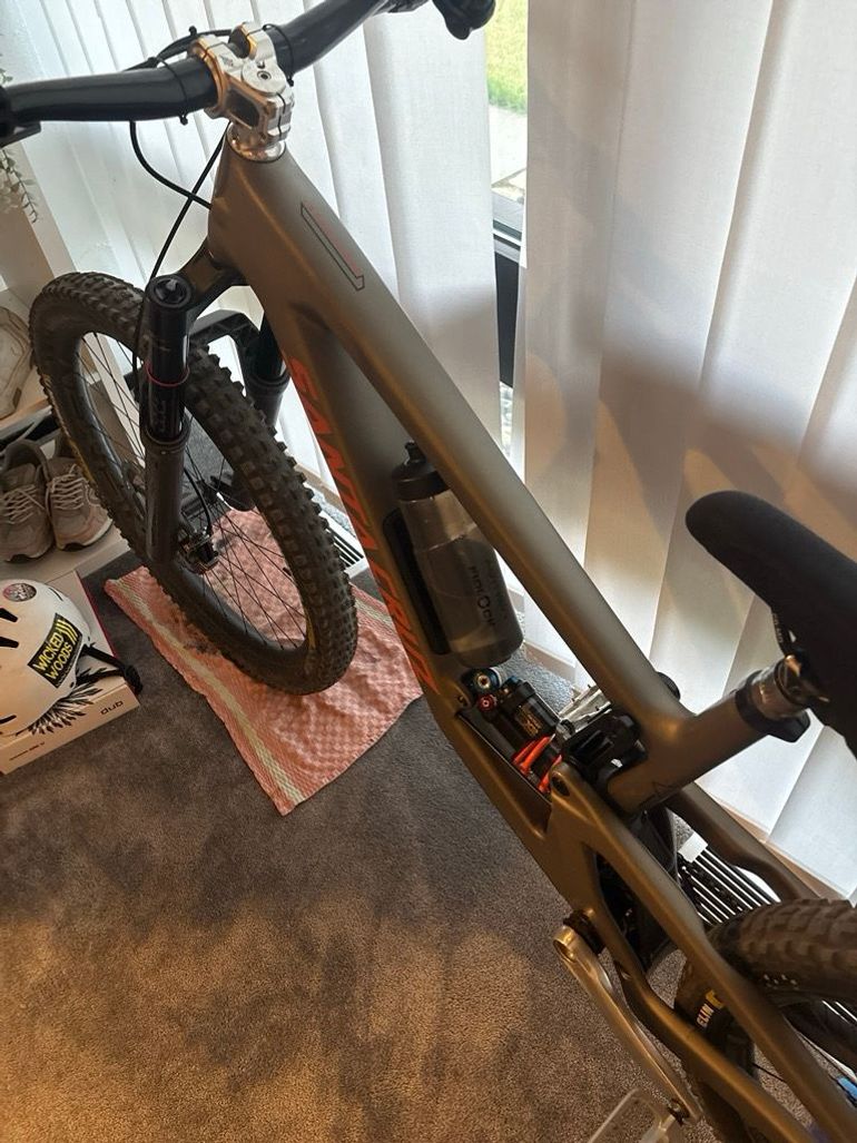 Used Santa Cruz Megatower Sram Eagle Transmission XX SL 2023 Mountainbike, Orange — image 4 of 10