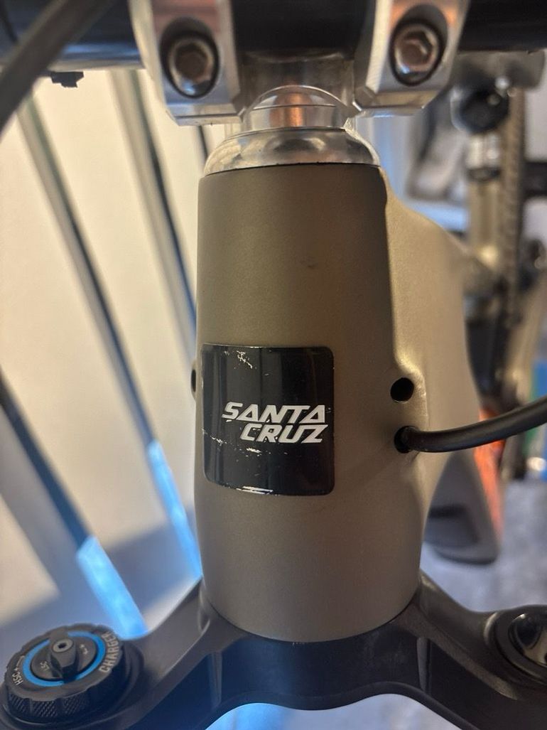 Used Santa Cruz Megatower Sram Eagle Transmission XX SL 2023 Mountainbike, Orange — image 9 of 10