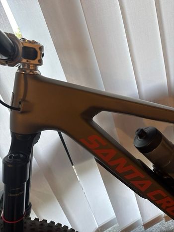 Used Santa Cruz Megatower Sram Eagle Transmission XX SL 2023 Mountainbike, Orange — image 5 of 10