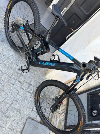 Used CUBE STEREO HYBRID 140 HPC, SLX 750 2023 2023 Mountainbike, Black, 27.5, 29 — image 16 of 17