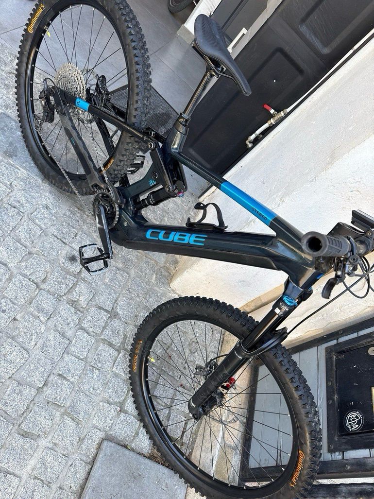 Used CUBE STEREO HYBRID 140 HPC, SLX 750 2023 2023 Mountainbike, Black, 27.5, 29 — image 16 of 17