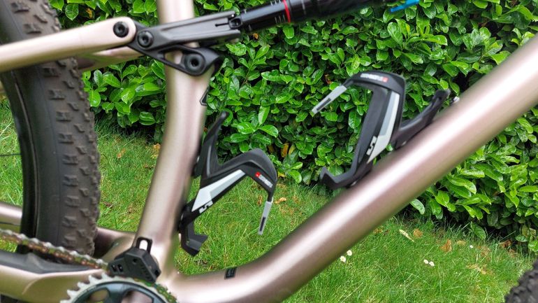 Used Specialized S-Works Epic EVO Frameset 2023 2023 Mountainbike, Light Gray — image 16 of 23