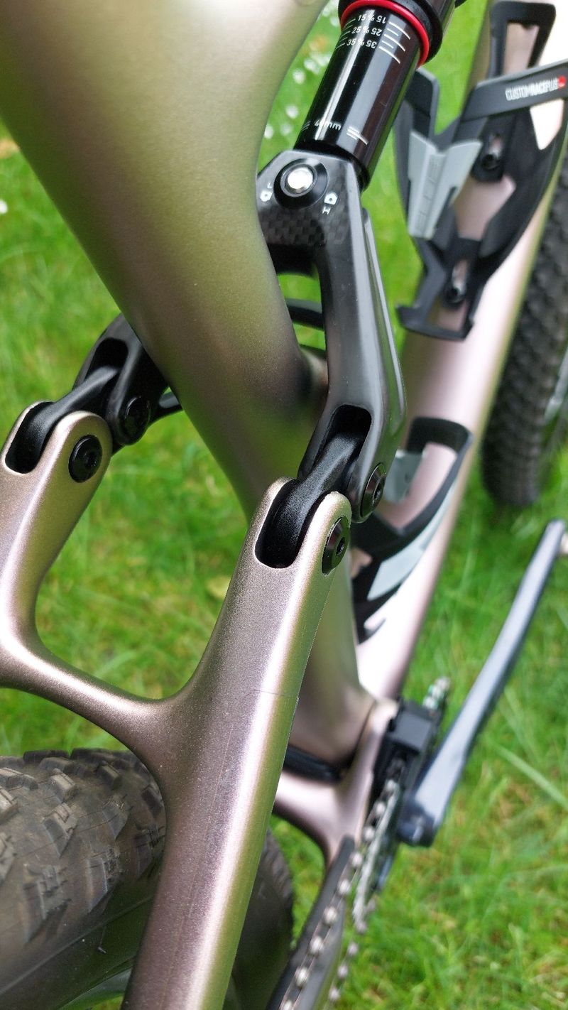 Gebrauchtes Specialized Epic SRAM XX1 Eagle AXS 2023 Mountainbike, Hellgrau, 29 — Bild 10 von 23