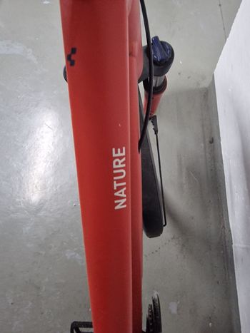 Used CUBE NATURE ALLROAD Trapeze 2021 2021 Urban, Red — image 7 of 9