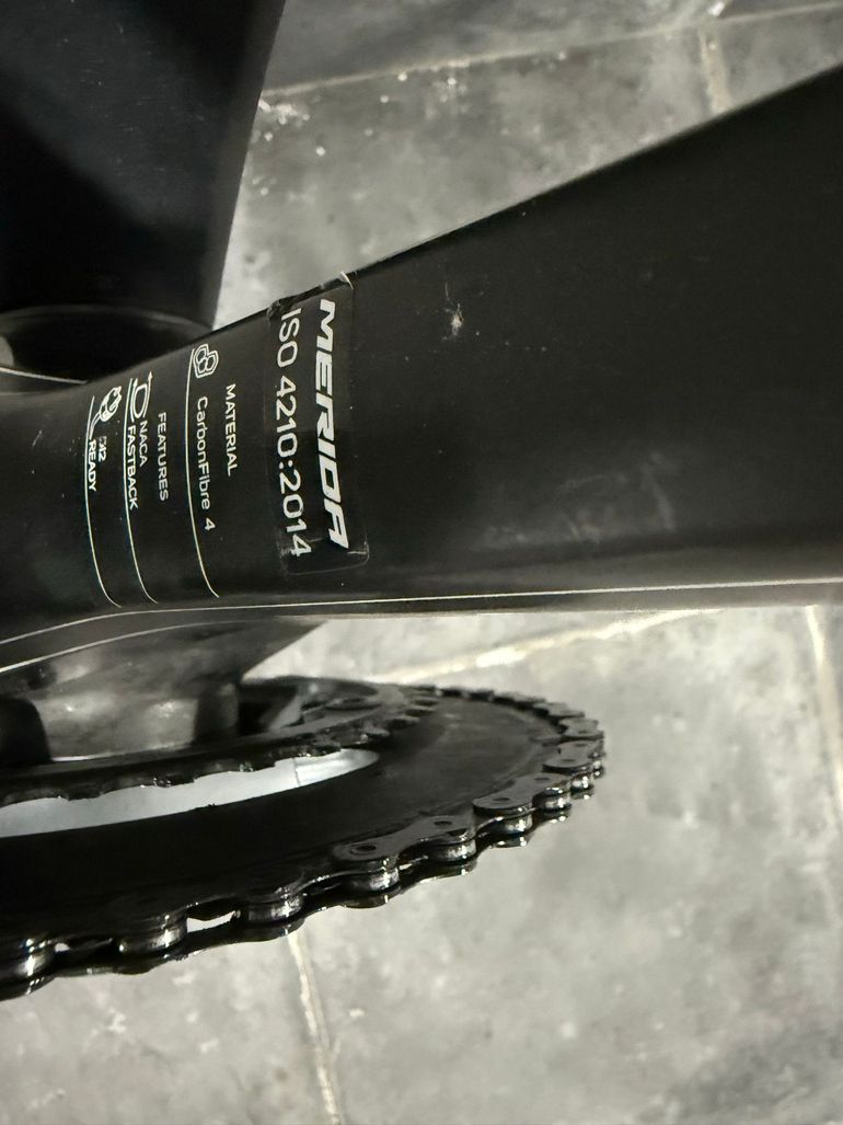Used Merida Reacto Shimano Ultegra 2019 Road & Gravel, Schwarz — image 6 of 10