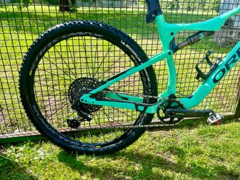 Used Orbea OIZ M10 2020 2020 Mountainbike, Green — image 3 of 4