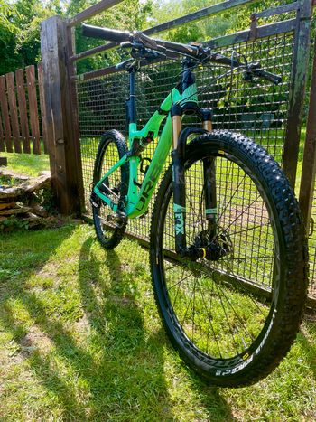 Used Orbea OIZ M10 2020 2020 Mountainbike, Green — image 4 of 4
