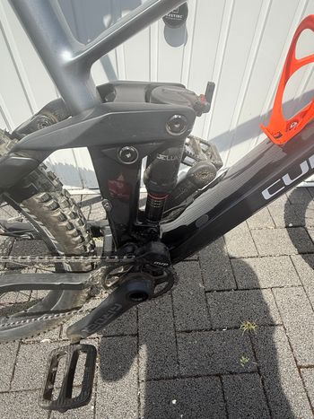 Used CUBE STEREO 140 HPC SL 27.5 2021 2021 Mountainbike, Light Gray, 27.5 — image 5 of 6