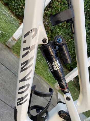 Used Canyon Spectral 125 CF 7 2022 2022 Mountainbike, White, 29 — image 2 of 8