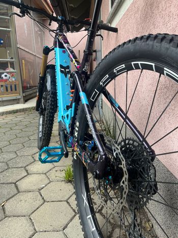 Used Mondraker DUSK R 2024 2024 Mountainbike, Blue, 29 — image 10 of 11