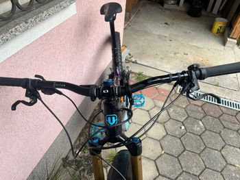 Used Mondraker DUSK R 2024 2024 Mountainbike, Blue, 29 — image 6 of 11
