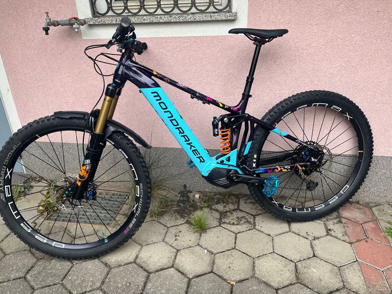 Used Mondraker DUSK R 2024 2024 Mountainbike, Blue, 29 — image 2 of 11