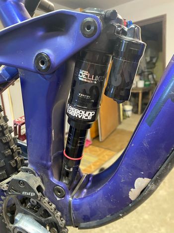 Used Trek Slash 8 Gen 5 2023 Frameset 2023 Mountainbike, Blue, 29 — image 2 of 3