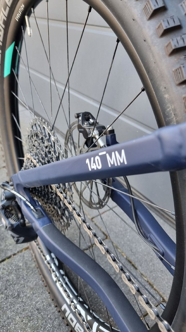 Used CUBE STING WS 140 HPC SL 2021 2021 Mountainbike, Blue, 27.5 — image 5 of 9