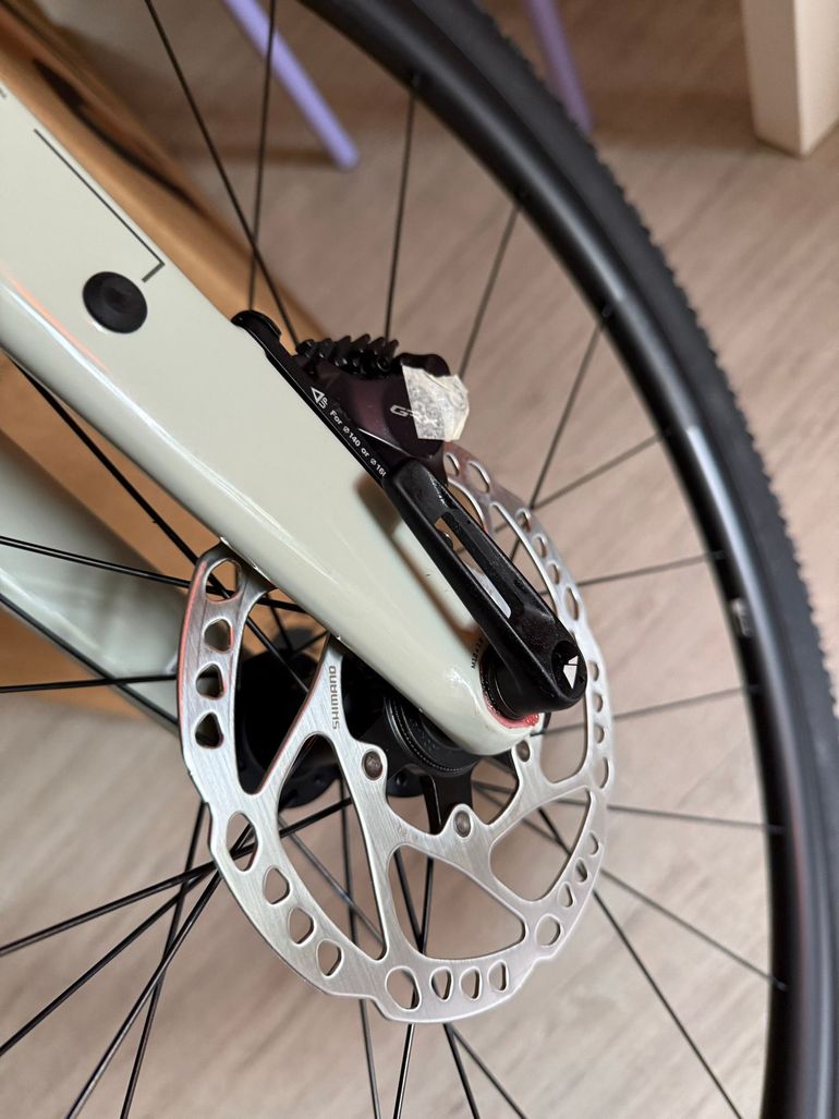 Used Canyon Grizl CF 7 2026 2026 Road & Gravel, Light Gray — image 4 of 4