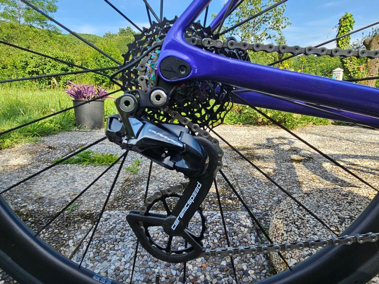 Used Canyon, Ultimate CF SLX 9 Disc Di2 2021 RSVP Ultimate CF SLX 9 2021 2021 Road & Gravel, Purple — image 12 of 21