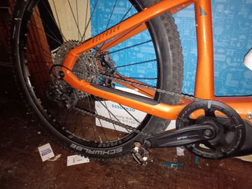 Used Haibike AllTrack 6 2025 2025 Mountainbike, Orange — image 2 of 3