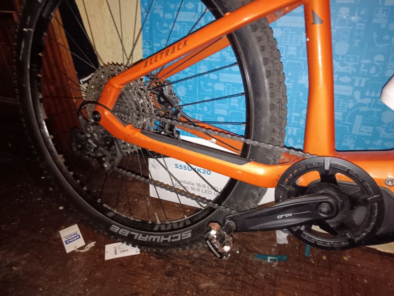 Used Haibike AllTrack 6 2025 2025 Mountainbike, Orange — image 2 of 3