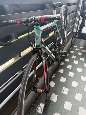 Used Bianchi Bianchi Custom Campagnolo Record 2010 Road & Gravel, Green — image 4 of 5