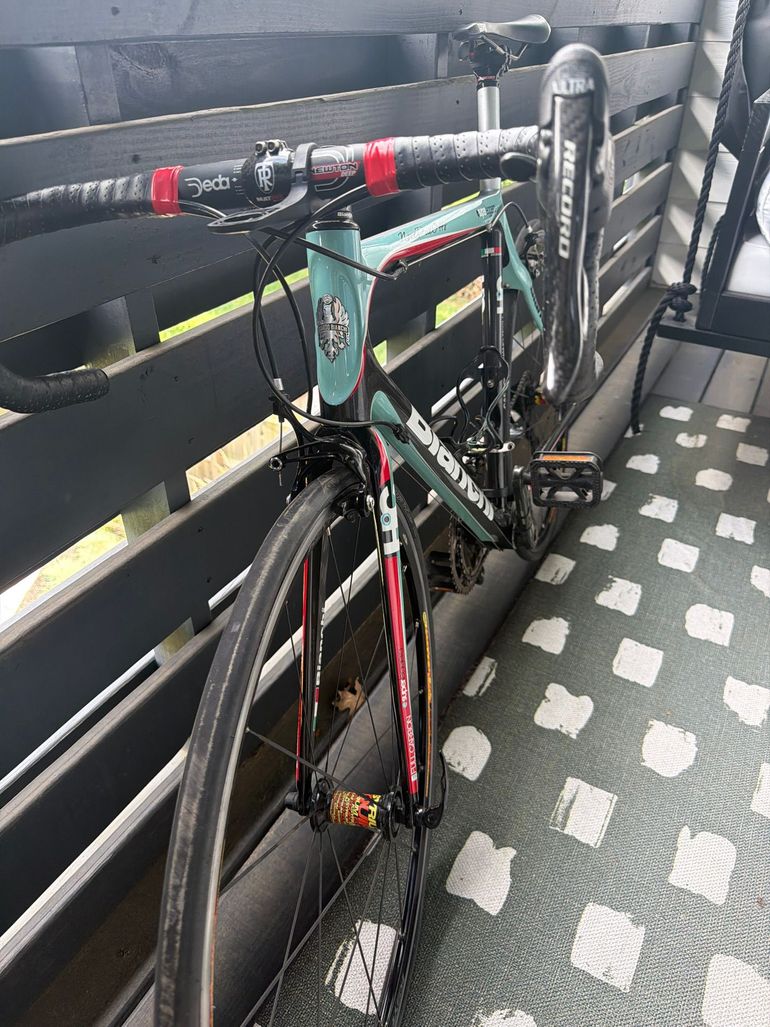 Used Bianchi Bianchi Custom Campagnolo Record 2010 Road & Gravel, Green — image 4 of 5