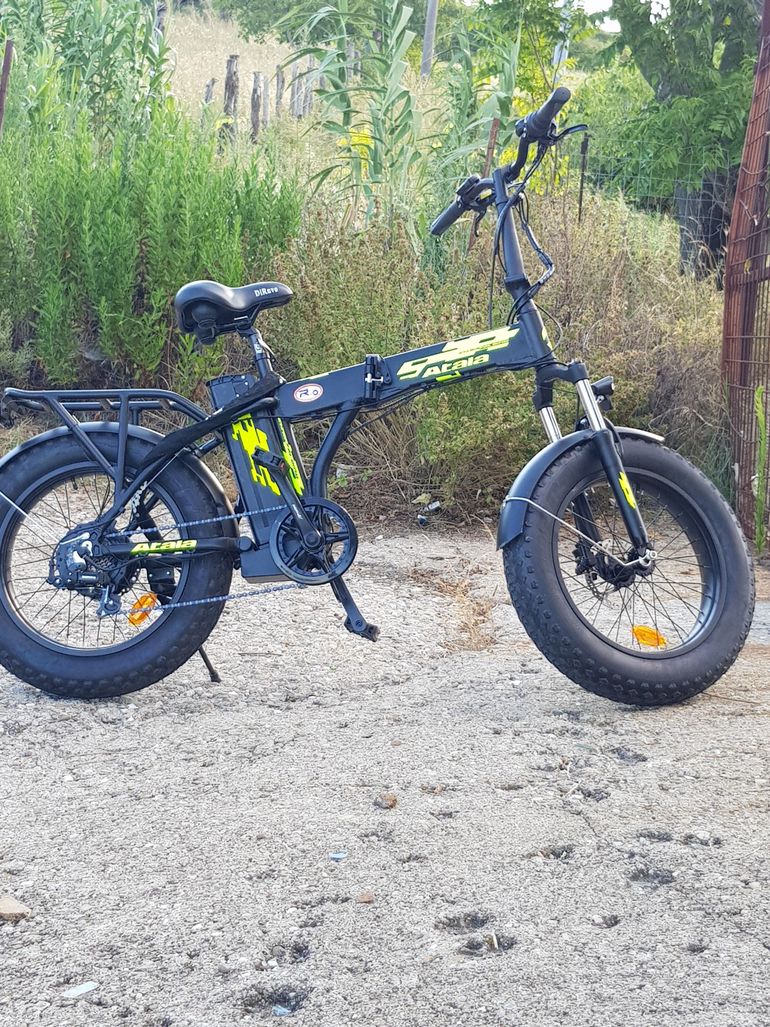 Used Atala Atala Extrafolding Fat Bike 250W Ruota 20" Bicicletta Elettrica A Pedalata Assistita 2020 2020 Urban, Black — image 4 of 4