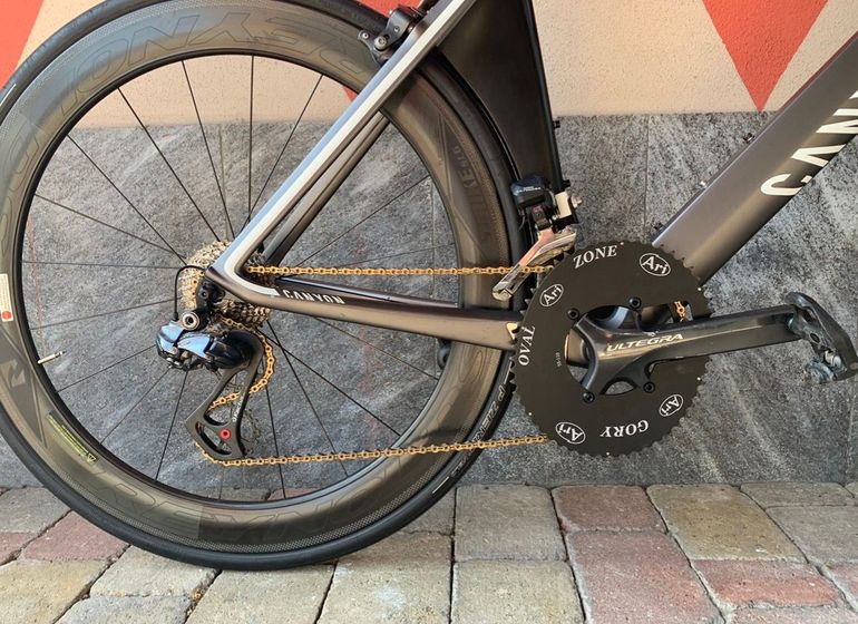 Used Canyon Speedmax Shimano Ultegra Di2 2018 Road & Gravel, Light Gray — image 3 of 5