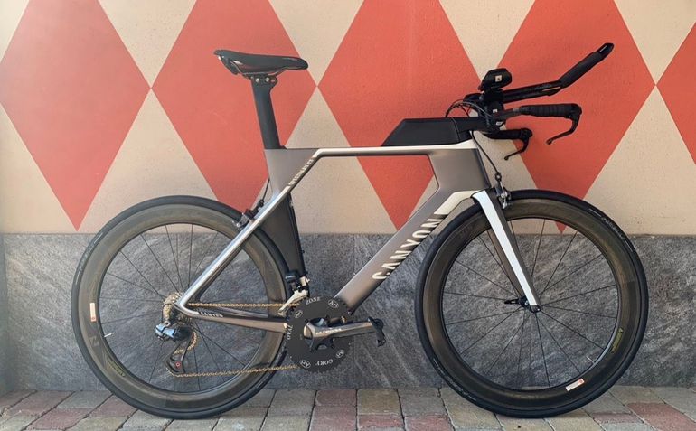 Used Canyon Speedmax Shimano Ultegra Di2 2018 Road & Gravel, Light Gray — image 2 of 5